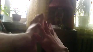 Footfetish, sexy footjob by Stank